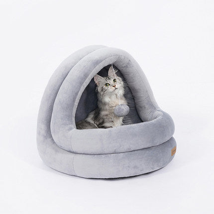 High-Quality Cat House Bed – Cozy Kitten Pet Sofa Mat for Comfort & Sleep | Pet Products Canada