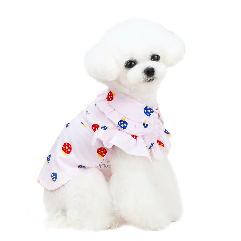 Spring Pet Clothes – Thin & Breathable Puppy, Dog and Cat Clothing