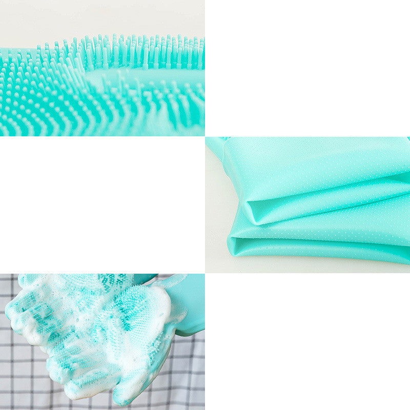 Silicone Dog & Cat Grooming Gloves – Hair Comb & Bath Massage Brush for Small Pets | Canada