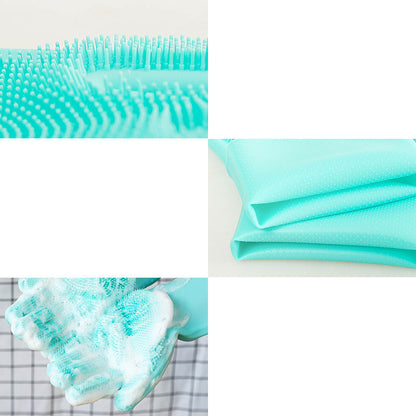 Silicone Dog & Cat Grooming Gloves – Hair Comb & Bath Massage Brush for Small Pets | Canada