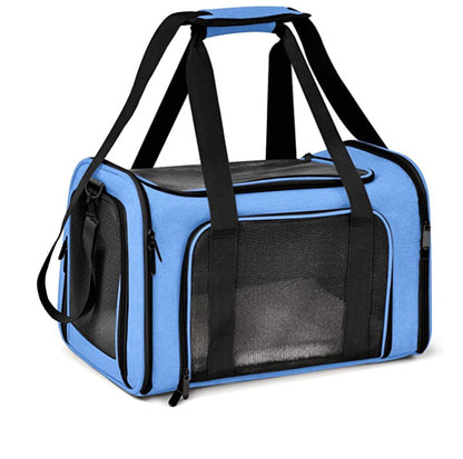 Portable Cat and Dog Pet Bag – Comfortable Travel Carrier for Small Pets
