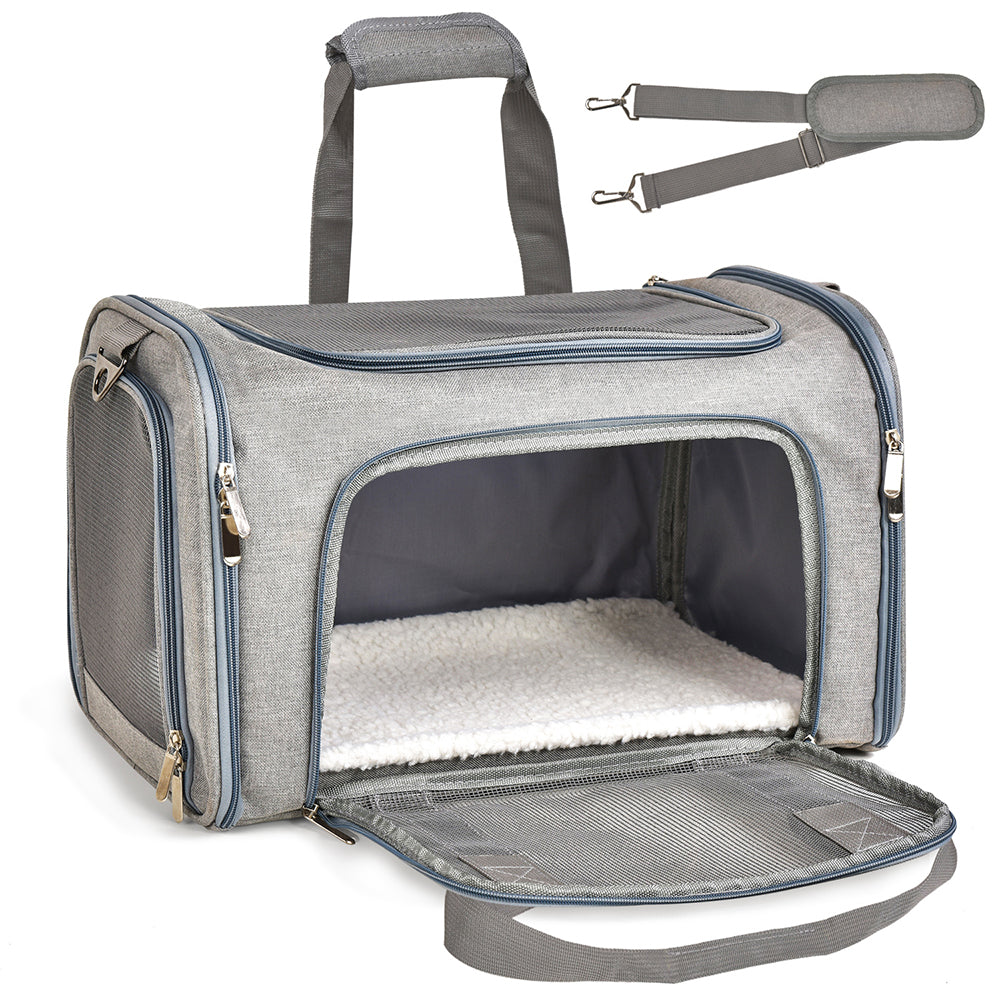 Portable Cat and Dog Pet Bag – Comfortable Travel Carrier for Small Pets