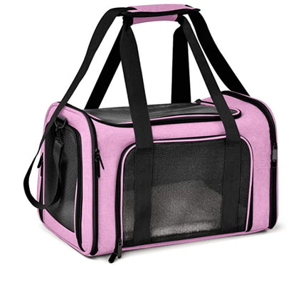 Portable Cat and Dog Pet Bag – Comfortable Travel Carrier for Small Pets
