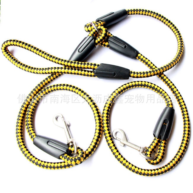 Double-Ended Dog Traction Rope – One Plus Two Leash & Collar for Walking Dogs | Pet Supplies Canada