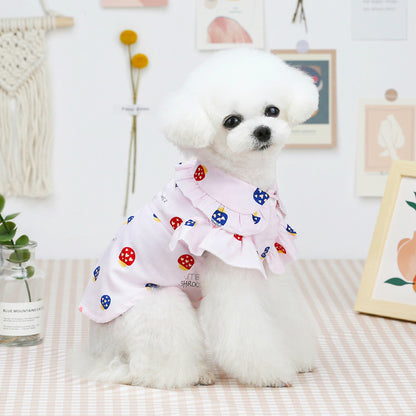 Spring Pet Clothes – Thin & Breathable Puppy, Dog and Cat Clothing