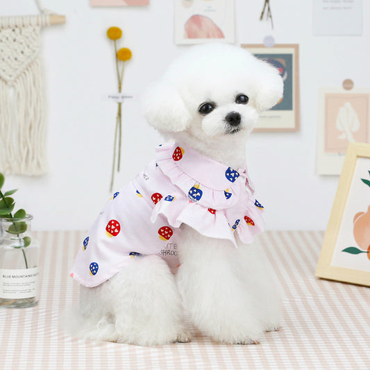 Spring Pet Clothes – Thin & Breathable Puppy, Dog and Cat Clothing
