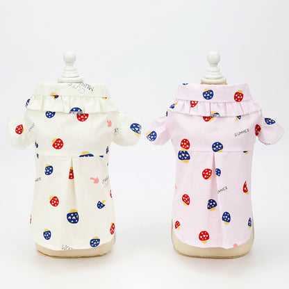 Spring Pet Clothes – Thin & Breathable Puppy, Dog and Cat Clothing