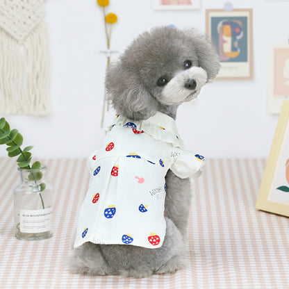 Spring Pet Clothes – Thin & Breathable Puppy, Dog and Cat Clothing