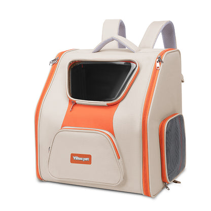 Pet Trolley Bag Panoramic Model Large Capacity Cat Bag