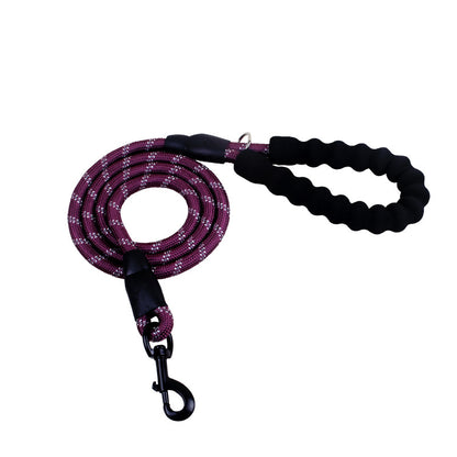 Reflective Nylon Dog Leash – Walking & Training Rope for Small, Medium & Large Dogs | Pet Supplies Canada