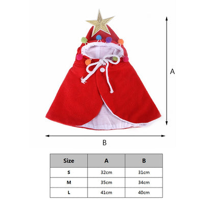 Halloween Cat Clothes Cloak – Spooky & Cute Cat Costume for Halloween