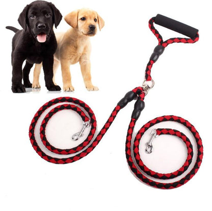 Double-Ended Dog Traction Rope – One Plus Two Leash & Collar for Walking Dogs | Pet Supplies Canada