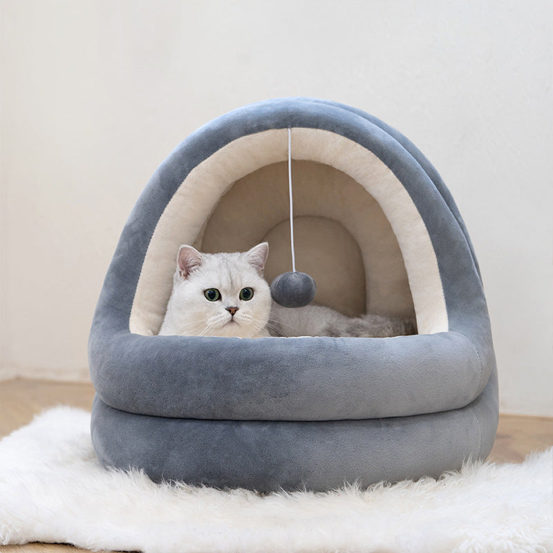 High-Quality Cat House Bed – Cozy Kitten Pet Sofa Mat for Comfort & Sleep | Pet Products Canada