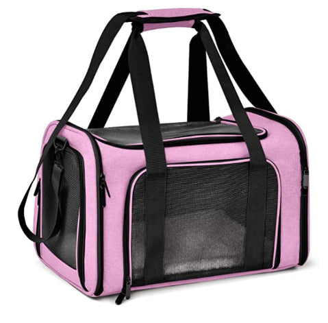 Portable Cat and Dog Pet Bag – Comfortable Travel Carrier for Small Pets