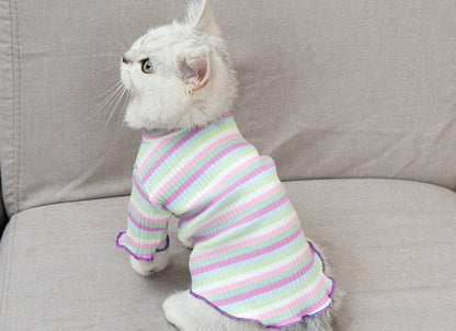 Summer Thin Pet Clothes – Lightweight Breathable Dog & Cat T-Shirt for Small to Medium Pets | Canada