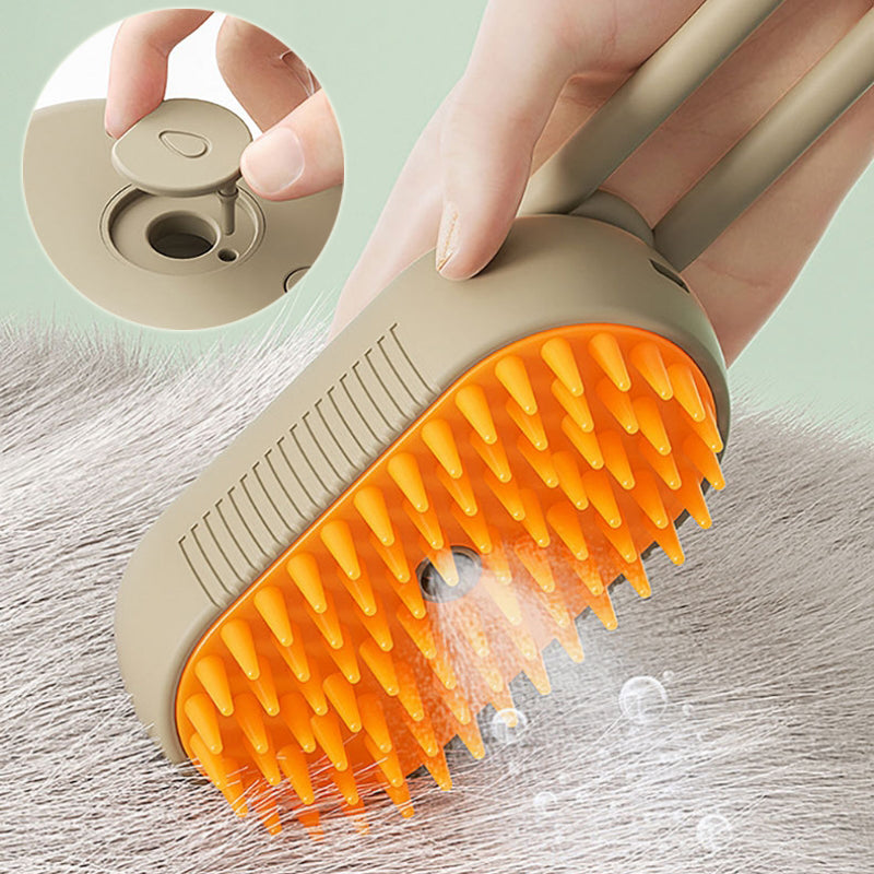 3-in-1 Steam Cat & Dog Brush – Electric Spray Grooming Comb for Hair Removal & Massage | Canada