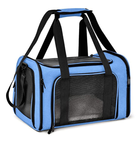 Portable Cat and Dog Pet Bag – Comfortable Travel Carrier for Small Pets