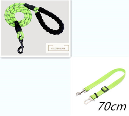 Reflective Nylon Dog Leash – Walking & Training Rope for Small, Medium & Large Dogs | Pet Supplies Canada