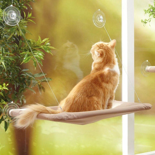 Cat Window Hammock Bed – Hanging Sunny Window Seat, Comfortable Mounted Cat Shelf | Pet Products Canada