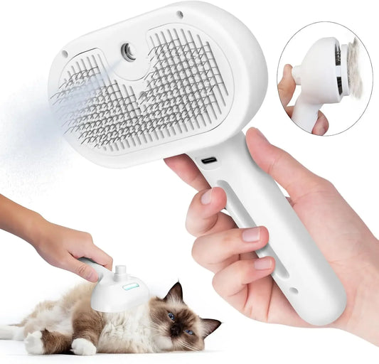 Pet Spray Hair Comb – Hair Remover & Grooming Brush for Cats & Dogs with Mist Humidifier | Canada