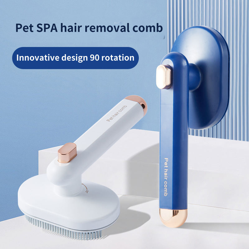 Pet Hair Removal Comb – Cat & Dog Grooming Brush for Floating Hair | Canada