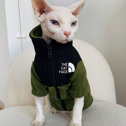 Warm Winter Clothes for Hairless Cats – Soft & Cozy Sphynx Cat Sweater for Indoor & Outdoor Use