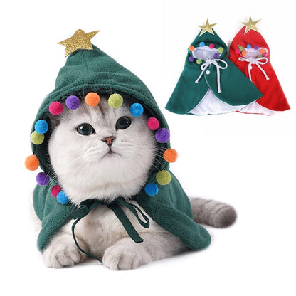 Halloween Cat Clothes Cloak – Spooky & Cute Cat Costume for Halloween