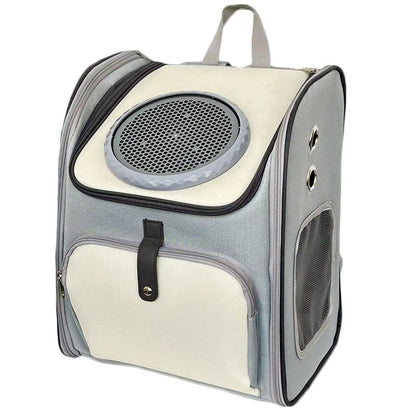 Breathable Cat Backpack Carrier – Outing Travel Carry Bag for Pets