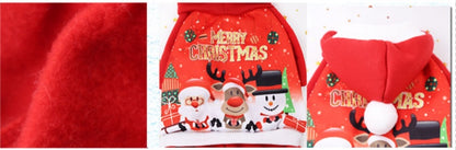 Christmas Pet Supplies – Cotton Cat Clothes, Soft & Comfortable Holiday Wear