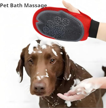 Pet Bathing & Hair Removal Gloves – Grooming Mitt with Cleaning Brush for Dogs & Cats | Canada