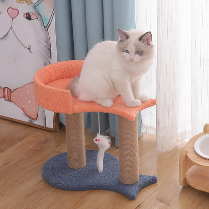 Cat Tree with Cat Nest – One Tongtian Column Cat Climbing Frame