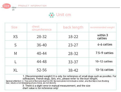 Cute Lace Cat Clothes – Stylish & Lightweight Pet Clothing for Cats