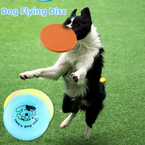 Silicone Flying Saucer Pet Toy – Interactive Chew & Training Disc for Dogs & Cats | Pet Supplies Canada