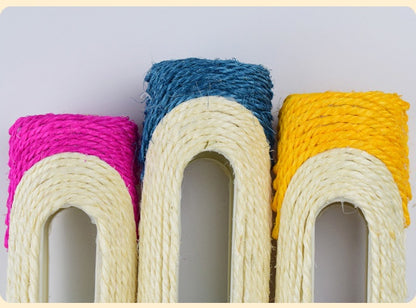 Long Sisal Drum Cat Toys – 3-Piece Scratch & Play Toy Set for Cats