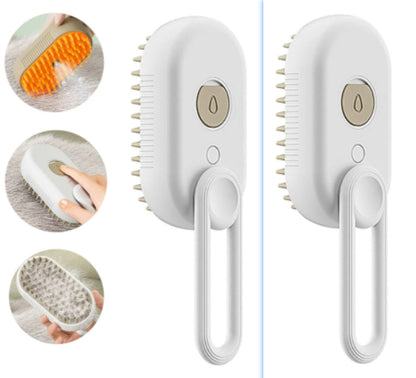 3-in-1 Steam Cat & Dog Brush – Electric Spray Grooming Comb for Hair Removal & Massage | Canada