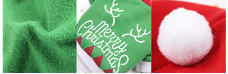 Christmas Pet Supplies – Cotton Cat Clothes, Soft & Comfortable Holiday Wear